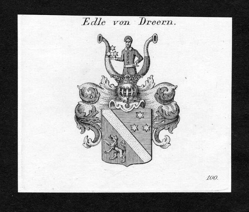 1820 dreern wappen adel - ca.,