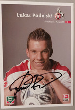 Lukas Podolski -- signiert --