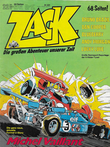 Zack magazin 1977 - zack, nr.22
