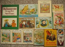 12 alte Bilderbücher