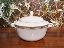 HUTSCHENREUTHER Leonard BROCADE -  edle Suppenterrine / Suppenschüssel