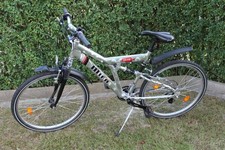 Fahrrad Mountainbike MIFA 26Zoll Vollgefedert! ALU MTB 18 Gang