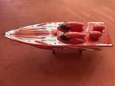 Sea Hawk RC-Boot - Racy Action World, Item No. 9370 - Ferngesteuert, rot