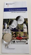 10 € Gedenkmünze 2009: 100 Jahre Jugendherbergen PP