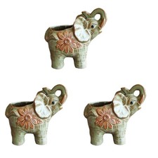  3 Pack Elefanten-blumentopf