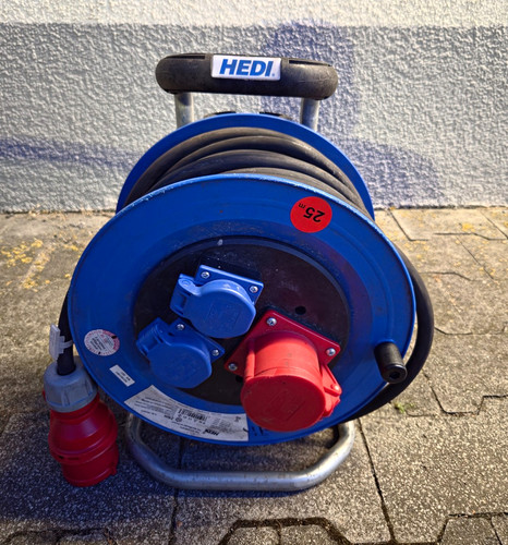 Hedi kabelrolle blau mit - hedi, 25