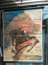 Alt Schulwandtafel Lehrtafel