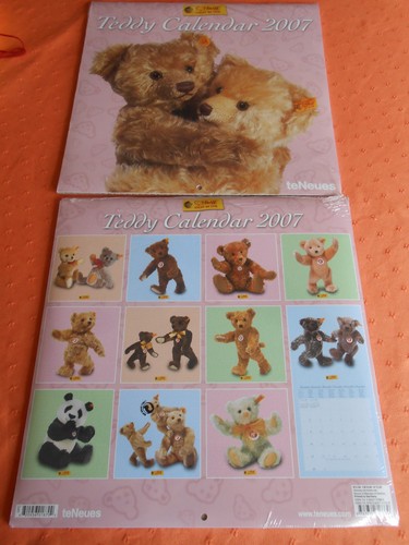 Steiff jahreskalender 2007 - steiff, neu
