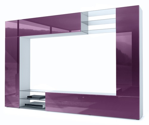 Wohnwand schrankwand anbauwand - wohnwand,