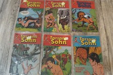 6x Tarzans Sohn Comic Ehapa Hefte Jahrgang  1980 1981