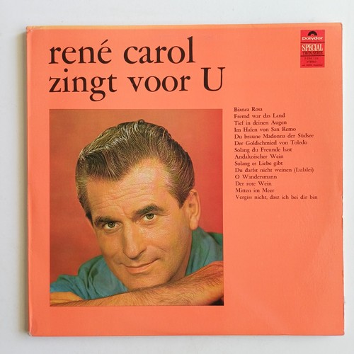 Lp rené carol - ex/vg+,