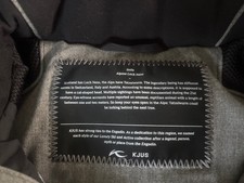KJUS: Damen Skijacke Gr.42 L/XL in grau, Loro Piana Daunen Pelz, Einzigartig,TOP