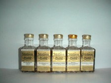 5x Miniaturflaschen Spirituosen Schnaps Likör Set H321 SCHLOSSHERREN minibottles