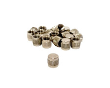 Solarbayer Edelstahlkappen Set Heimwerker - 100er Pack - Einwandfreier Zustand