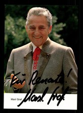 Maxl Graf Autogrammkarte