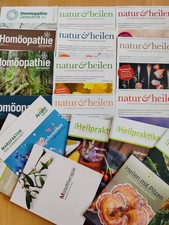18 Stc. Zeitschriften: Heilpraktiker +Homöopathie +Natur & Heilen+ 3 Kulis