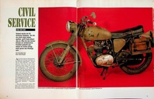 Motorrad Classic 04/1991 BSA B40 WD in einer seltenen Vorstellung auf 8 Seiten