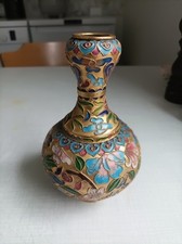 Cloisonne jingtailan vase - cloisonne/jingtailan,