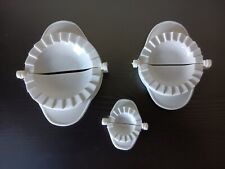 3er SET  Pasta + TEIGFORMER MAULTASCHENFORMER PASTAMAKER Teigausstecher