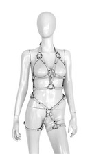 BDSM Bondage Damen echt Leder