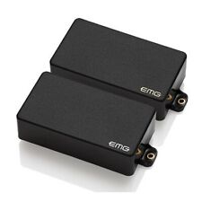 EMG-ZW-LS Zakk Wylde Active Humbucker Pickup Sig Set, schwarz mit Langschaft Potis