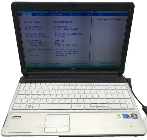 Fujitsu lifebook - fujitsu,