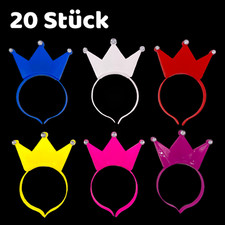20 Stück LED Haarreif Krone