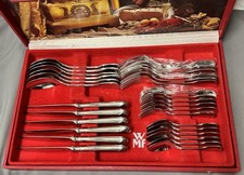 BSF Besteck 18/10 - Augsburger Faden - Tafelbesteck 6 Personen 30 Teile