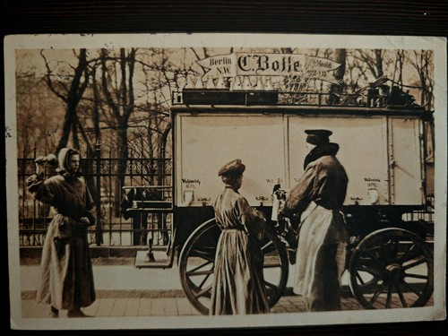 Bolle milchwagen - ak,