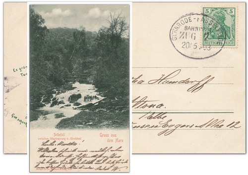 Selkefall harz bahnpost - selkefall,