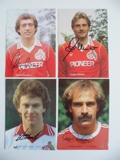 4 x 1.FC Köln original signiert  uralte AK´s  Fußball-Woche Bundesliga     (133)
