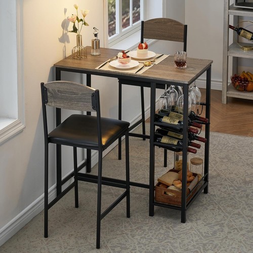 Bartisch mit barhocker - barhocker, set