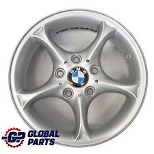 BMW Z4 E85 Silberne Leichtmetallfelge Alufelge 16" 7J ET:47 Sternspeiche 6758187