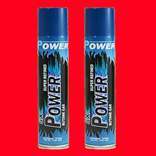2x FEUERZEUGGAS UNIVERSAL BUTAN FEUERZEUG GAS 300ml BUTANGAS FEUERZEUGGAS 2 x