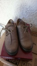 Tobago Trachten Schuh Gr 37 hellbraun 1x getragen wie neu