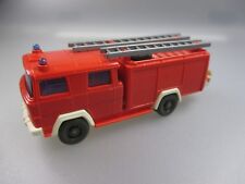 Wiking:Magirus Feuerwehr Spritzenwagen, blassrot m. roter Schlauchrolle(Schub46)