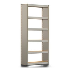 Archivregal mit Seitenwand