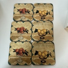 6er set pimpernel untersetzer - set,