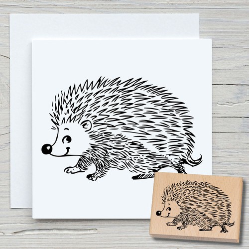Stempel igel motivstempel - stempel,