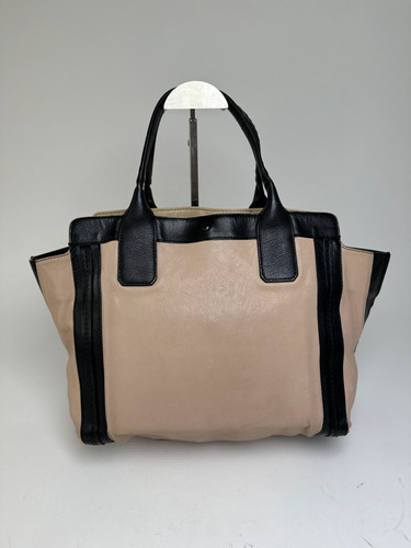Vintage chloe leather tote bag - vintage,
