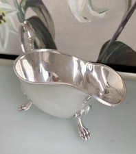 Sauciere Silberauflage große