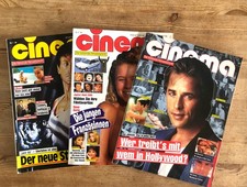 cinema Filmzeitschrift drei Ausgaben 1, 2 & 3 / 1990, Hefte 140 - 142  Stallone