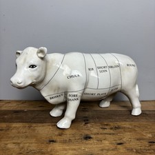 Keramik Metzger Kuh Ornament -