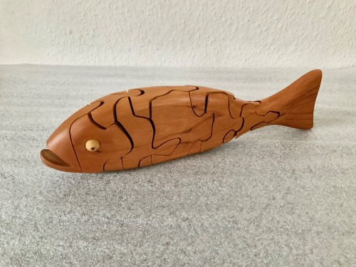 Fisch puzzle aus holz - puzzle,