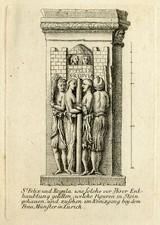 Antiker Druck - Eine Skulptur