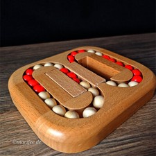 Holzkugel-Geduldspiel