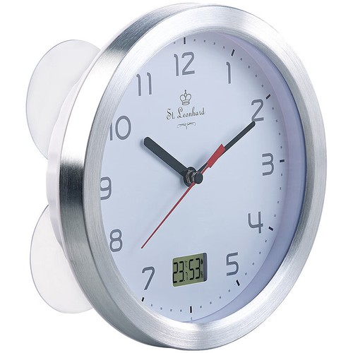 Badezimmer funk wanduhr mit - badezimmer-funk-wanduhr,
