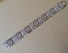 WMF - IKORA - Schmuck Armband , ca. 1925 , versilbert