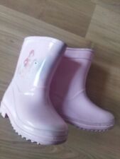 Gummistiefel 22-23 Kinder Regenstiefel Stiefel Gummi Regen Rosa Mädchen Sommer