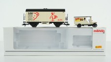 Märklin H0 94136 Güterwagen mit LKW 100 Jahre Steiff